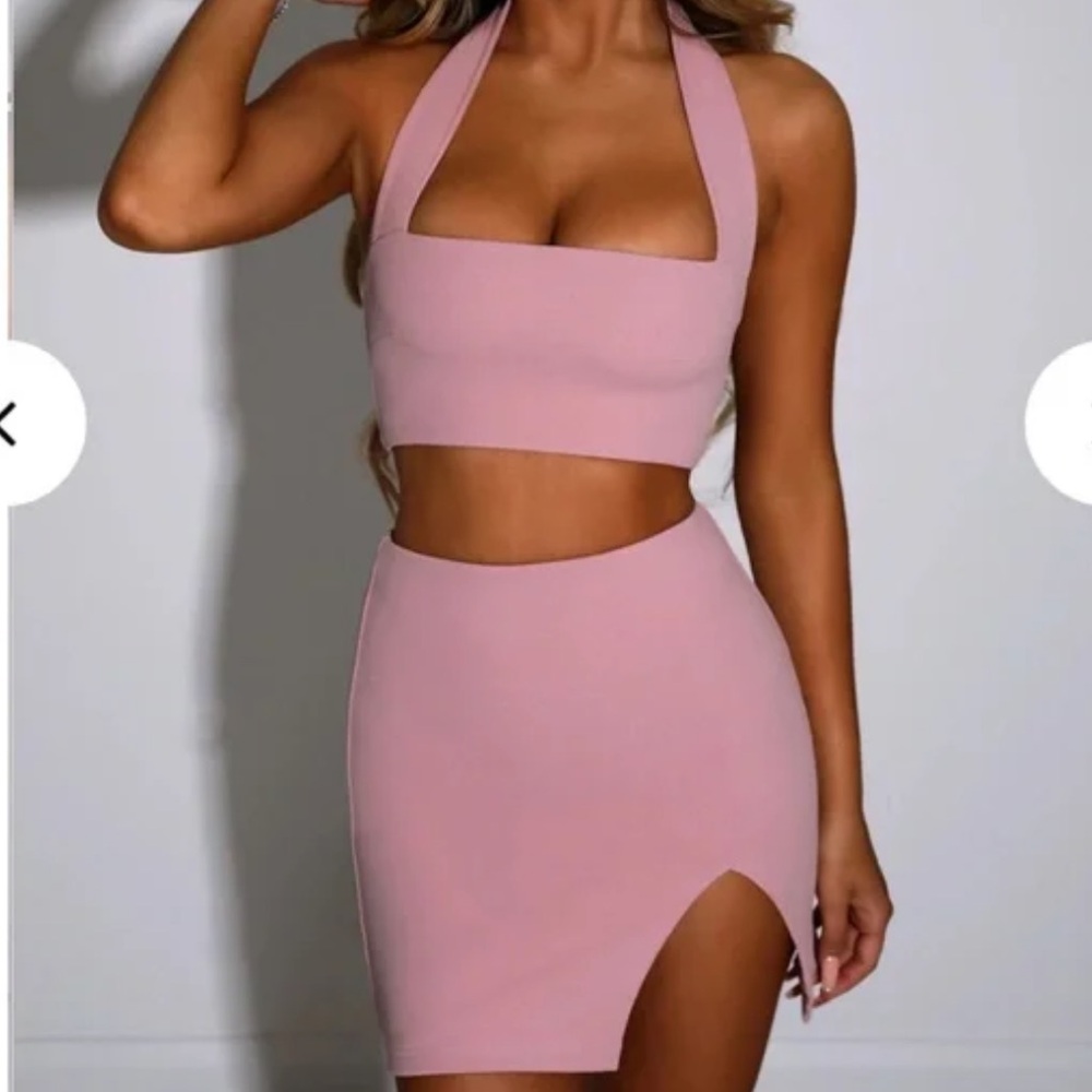 Baby Boo Pink Mini Skirt Set (xs)